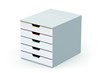 Obrázek Zásuvkový box VARICOLOR® MIX - 5 zásuvek / bílá