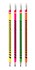 Obrázek Trojhranná tužka Kores Neon HB mix barev
