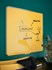 Obrázek Tabule magnetická skleněná Leitz COSY - 45 x 45 cm / teplá žlutá