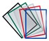 Obrázek Magnetický informační rámeček LEAN - A4 / 230 x 317 mm / červená / 10 ks